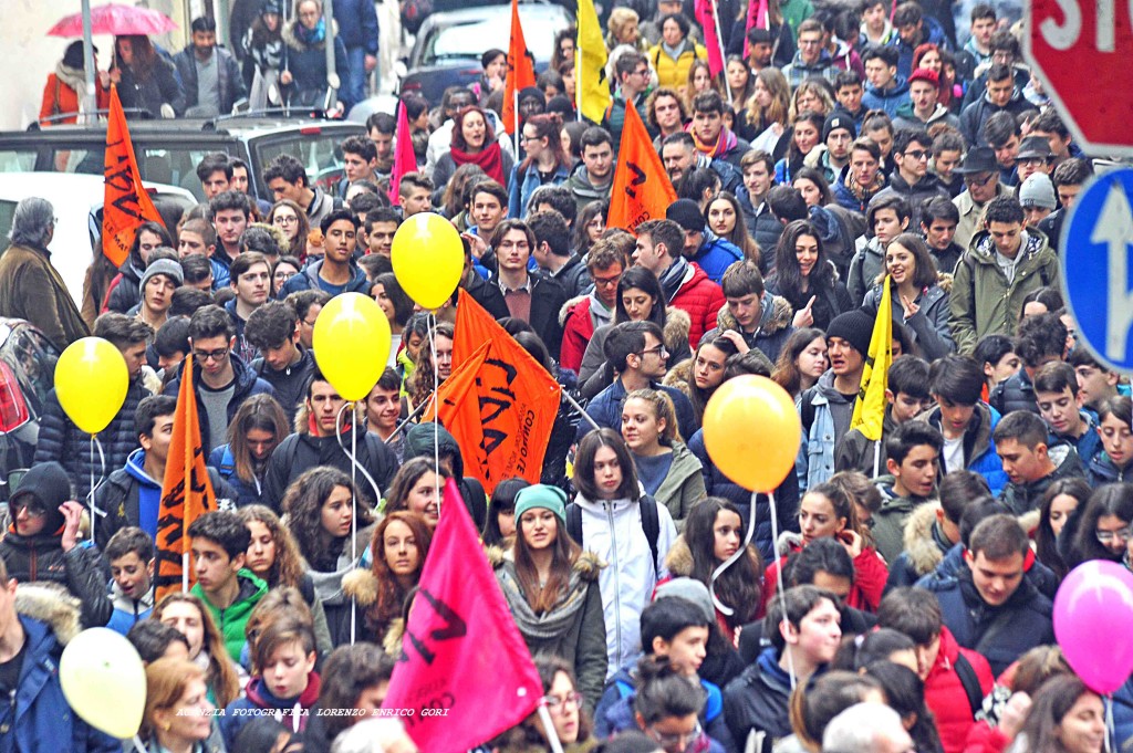 Manifestazione contro le mafie